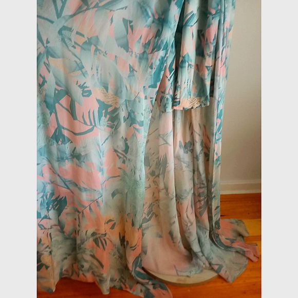 CAMILLA Garden of Dreams Sheer Overlay Maxi *Size 2* - Picture 6 of 7
